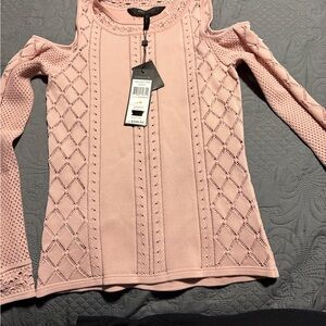 BCBG Powder Pink Sweater